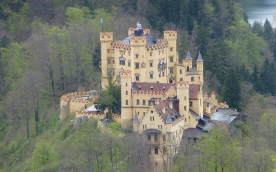 Il castello di Hohenschwangau nei pressi di Füssen